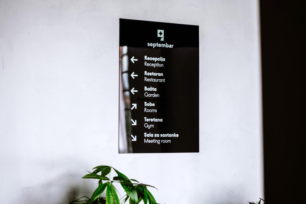 Hotel Septembar Podgorica Extérieur photo